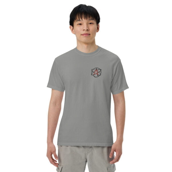 mens garment dyed heavyweight t shirt grey front 62ec6c8098d60